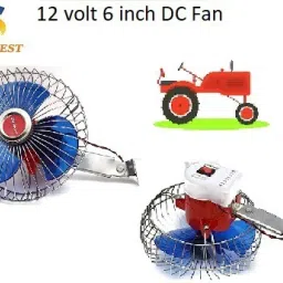 6 inches 12 Volt DC Oscillating Automotive Desk Fan 073 Car Interior Fan-28