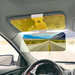 Anti Glare Visor for Car Day Night 2 in 1 Sun Anti-UV Block Visor Car Curtain-picture-35