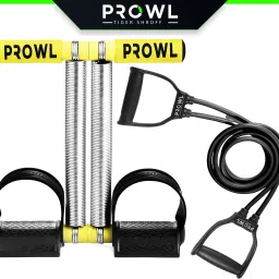 by Tiger Shroff Tummy Trimmer for Belly Fat Loss & Resistance band for Workout Ab Exerciser-20