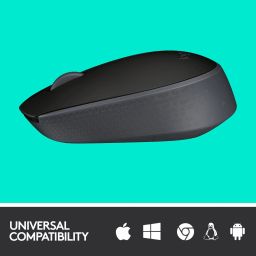 Logitech M170 / Optical Tracking, 12-Months Battery Life, Ambidextrous Wireless Ambidextrous Optical Mouse image 5