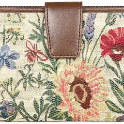 Women Casual Multicolor Fabric Wallet-image-14
