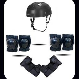 Skating Protective Kit Cycling Kit for Kids Set of 7pcs Skating [7-14]yrs_pri Skating Kit-image-29