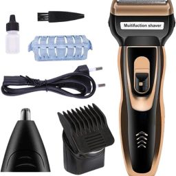 KRINSAL 3 In 1 Rechargeable Waterproof Shaver Professional Electric Shaver for Me Shaver For Men-image-72