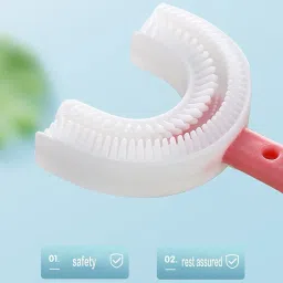 rakipemh EasyBite ComfortHold U-Shaped Toddler Toothbrush Teether and Feeder image 3