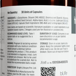 healthkart Glutathione with Vitamin C, For Clear Skin image 4