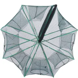 redoak Foldable Nylon Crab Fishing Net - 8 Hole Netball Hoop image 2