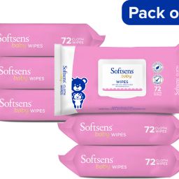Baby Wipes With Aloe Vera & Moisturising Lotion-48