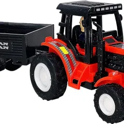 Toy’snix Mini Tractor with Trolley – Farming Vehicle Toy for Boys & Girls-image-4