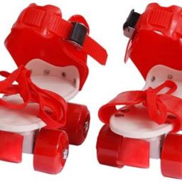 Lite Roller Skates Shoes For Kids / Childrens - UNISEX (RED) In-line Skates - Size 12-16 UK (Red) In-line Skates - Size 12-16 UK-picture-11