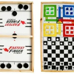 Fastest Finger First String Hockey Sling Puck Indoor Board Games & Toys For Kids 22 cm Chess Board-30