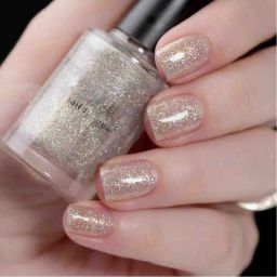 Smooth or Perfect Finish Quick-dry Formulated nail polish glitter-13