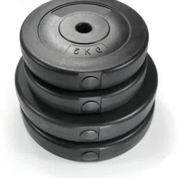 20 kg PVC 20Kg weight, 4 plates 5kg each Home Gym Combo-picture-15