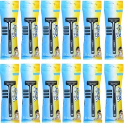 gillette Guard Manual Shaving Razor Blades - 12Razor With 36 Cartridges, Men-picture-0