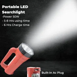 20W Rechargeable Waterproof Side18 Bright Led High Power long Range 7 hrs Torch Emergency Light-21