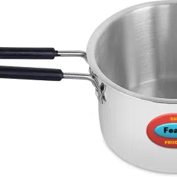 Aluminium Sauce Pan/Milk & Tea pan 1000 ml With Stainless Steel Handle Sauce Pan 16.5 cm diameter 1 L capacity-7