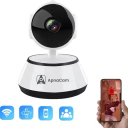 ApnaCam 2MP Without Antenna Indoor PTZ 360° Camera, Alarm, Night Vision,sd card support Security Camera-image-80