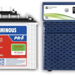 Optimus 2300 24V with 2 Units of RC 18000 150Ah Tubular Inverter Battery-image-81
