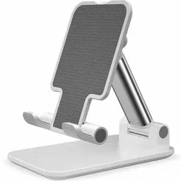 Casa Tech Folding And Adjustable mobile stand holder for Desk Cell Phone Holder Anti-Slip Compatible with Smartphones Single Gimbal for Mobile-4