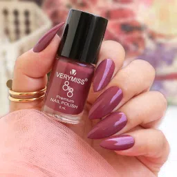 Premium Matte Nail Polish 6ml | Smooth Application | Quick Drying I 316 Raddish Cherry-image-3