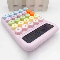 Calculator 3 Basic Calculator Mechanical Calculator Big Buttons, Colorful Candy Basic Calculator BasicCalculator-15