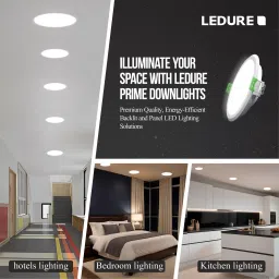 ledure Prime Led downlight 3-in-1 9W| Square LED Ceiling Color Changing Light Pack of 2 Ceiling Light Ceiling Lamp image 4