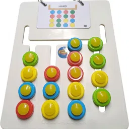 Color Pattern Challenge – Puzzle Toy for Kids Educational Board Games-38