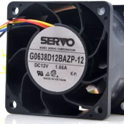 Electronic Spices Servo G0638D12BAZP-12 60x60x38mm 12V 1.66A 6CM 4-Wire Cooling Fan Fan with Heat Sinks All in one Cooler-picture-10