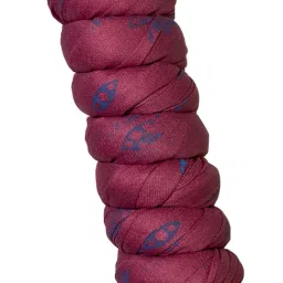 Cotton Blend Printed Maroon Women Dupatta-image-60