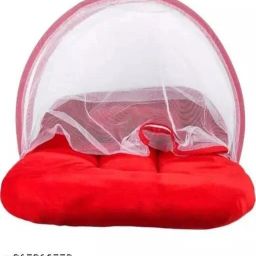 Baby Sleeping Bed with Mosquito Net Bedding Set with Net — Ideal for travel, sleeping, and indoor use Portable Baby Bedding with Mosquito Net (Cradle-Style Sleeping Bed)-13