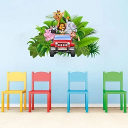 58 cm Kids School Books Reading Self Adhesive Sticker-image-14