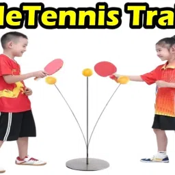 Table Tennis Trainer Rebound Rackets and Balls Training Practice Toys Time Table Tennis Kit-image-58