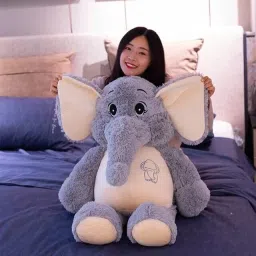 Premium Quality Stuffed Elephant Plush Toy- 23 inch-image-70