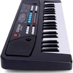 capital rgs BIGFUN 37 Key Electric Piano Keyboard Musical Toy,Plastic (BF430A1) ,Multicolor 37 KEY PIANO 37 Key Piano Toy Keyboard for Kids with Mic Dc Power Option Analog Arranger Keyboard image 3