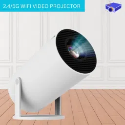 CLAIRBELL Mini HD Projector for Home 4KSupport With Built-in App Netflix/Prime/YouTubeB340 (4500 lm / 1 Speaker / Wireless / Remote Controller) Portable Projector-67