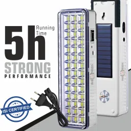 Rechargeable Solar Extra Bright 42 SMD LED Light With DC/Solar Charging Portable Torch-18