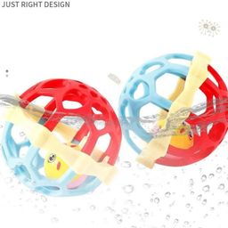 barodian's Non Toxic Round Rattle With Drum Stick Rattle Set For Kids [ set Of 2 ] Rattle image 2