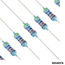 47K-OHM RESISTANCE,MFR,1%,1/4 W,FIXED RESISTOR(47 KILO OHM 1%) Fixed Resistor-21