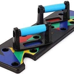 1 kg 9 in 1 Push Up Rack Board | Dips Stand Body Building Fitness for Men and Women Home Gym Combo-3