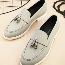 mast & harbour Loafers For Men-picture-5