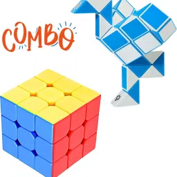 Rubik’s Cube 3x3 and Magic Snake Puzzle Combo |Brain Teaser Set for All Ages-image-31