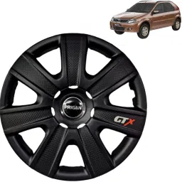 Verito Vibe GTX Matte Black 14 INCH Wheel Cover For Mahindra Verito Vibe-image-5