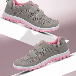 Fashion-02 sports shoes for women without laces | Running shoes for girls stylish latest design new fashion | casual sneakers for ladies | Slip on grey shoes for jogging, walking, gym & party Walking Shoes For Women-image-30