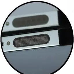 NKKL Speaker Anti-Dust Protector Sticker Short 5 & long 5 Pec) All Smartphones 338 Digital Visual Interface Black Anti-dust Plug-26