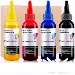 FINEJET Sublimation Ink for Epn Printer L130, L360, L361, L210, L220, L380, L385, L1300 Black + Tri Color Combo Pack Ink Bottle-image-29