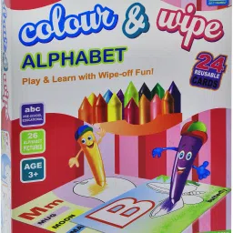 Ekta Colour & Wipe Alphabet Play And Learn image 4