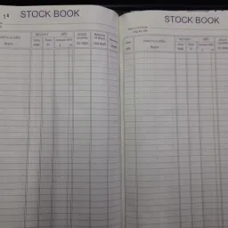 Stock Register - Size 32 x 20 CM Stock Register - Size 32 x 20 CM 1-Part Hard Bound-image-20