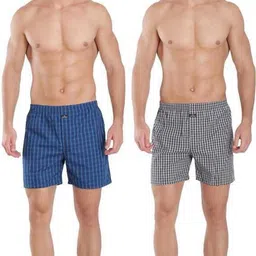 jockey Pack of 2 Checkered Men Boxer-picture-46