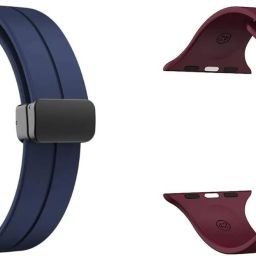 Gadgetzilla Apple Watch Band 49mm, 45mm ,44mm ,42mm ,Soft Silicone Magnetic Watch Strap 45 mm Silicone Watch Strap-image-5