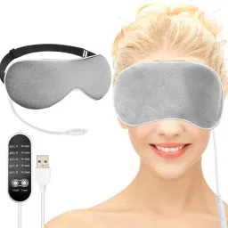Alloy Steel Heated Eye Mask Usb Wired Eye Mask With Temperature & Time Control-0