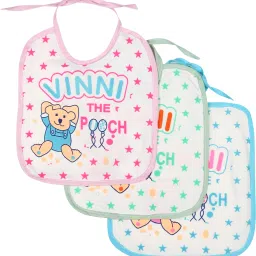 Baby Bibs Pack of 3| Bibs for new born baby ( Multi colour)-image-18